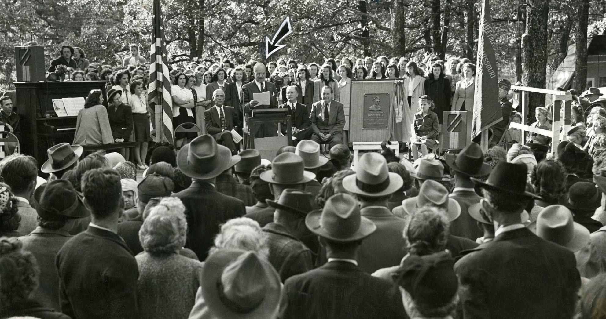 When Jimmy Doolittle came to Doolittle, Missouri